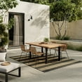 thumbnail image 2 of Nourison Horizon Indoor/Outdoor 5' x 7' Charcoal Modern Rug, 2 of 7