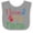 Heather and White, variant on Inktastic I Love My Nana Boys or Girls Baby Bib