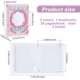 thumbnail image 2 of Miniálbum de fotos de 3 pulgadas, 2 estilos, con ventana de flores y soporte de bolsillo portátil transparente, 2 of 5