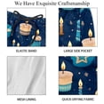 thumbnail image 4 of luoweisi Men's Beach Shorts Quick Dry Swim Trunks with Mesh Lining Candle 2XL, 4 of 5