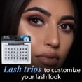 thumbnail image 2 of Pestañas postizas Ardell Individual Lashes Trios, tamaño mediano, negro, paquete de 4, 2 of 7