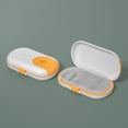 thumbnail image 4 of Pastillero pequeño, organizador de pastillas diario de viaje, soporte de medicina portátil y compacto para vitaminas y suplementos, 4 of 5