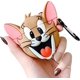 thumbnail image 1 of Funda para AirPods, adorable ratón 3D, grueso, suave, portátil, llavero, anillo de dedo, funda protectora de silicona, compatible con auriculares Apple AirPods brillar Electrónica, 1 of 5