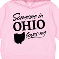 thumbnail image 3 of Inktastic Someone in Ohio Loves Me Toddler Hoodie, 3 of 4