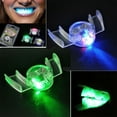 thumbnail image 3 of 1-4 Pack LED Flashing Mouth Guards - Multi-Color Light Up Teeth Party Favors for Raves, Halloween, Concerts & Glow Parties - Fun Novelty Gift Accessories, 3 of 8