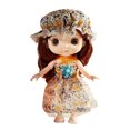 thumbnail image 1 of Muñeca moderna HUOGUO de 16 cm, móvil, con conjunto completo de ropa, 1 of 2