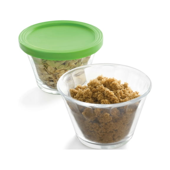 Libbey Baker's Basics 6-Piece Glass Ramekin Set with Lids