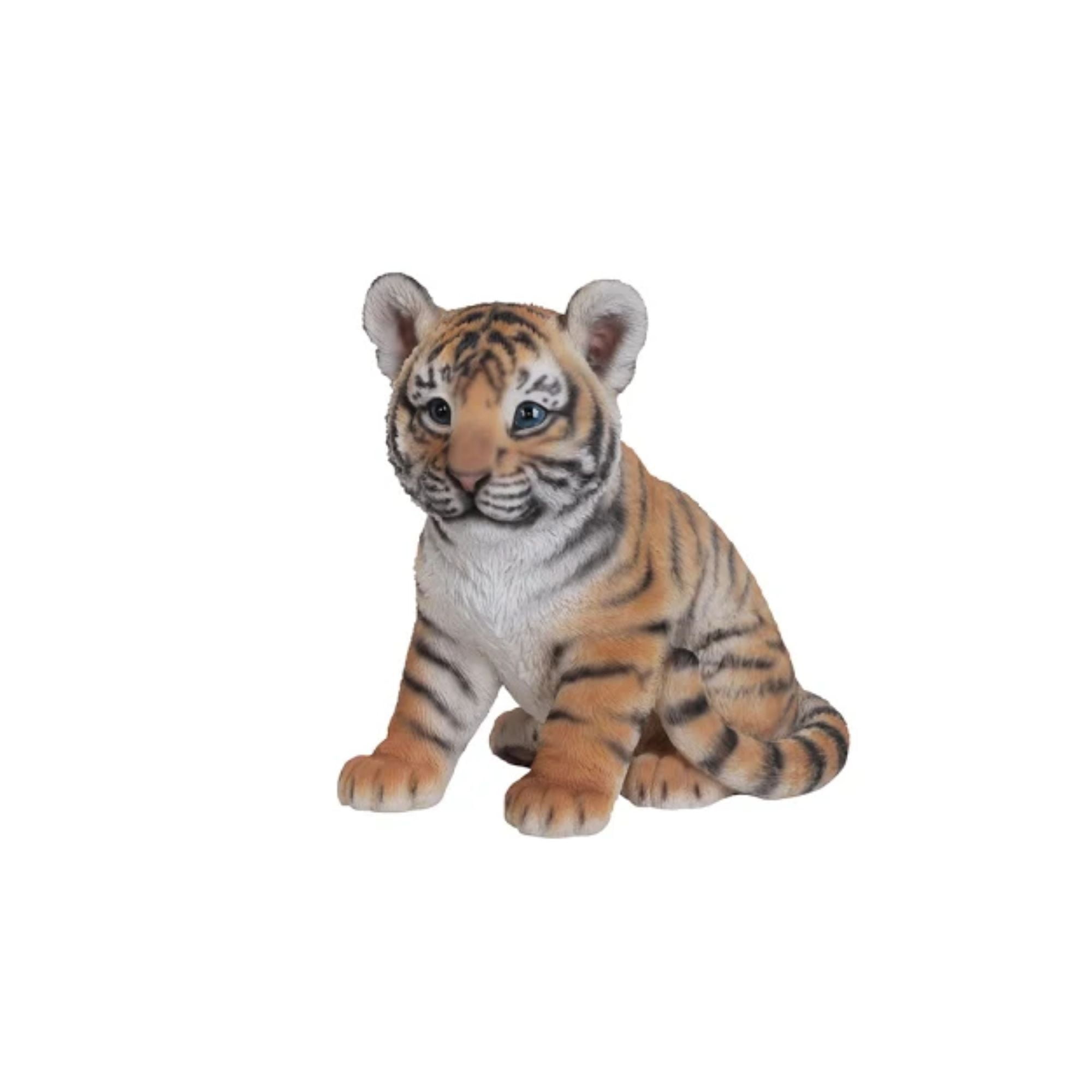  Hi Line Tiger Baby Sitting Statue, 9.5-inch Height : Patio,  Lawn & Garden