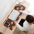 thumbnail image 3 of Long Mouse Pads for Desk,Brown Halloween Pumpkin Faces Desk Mats on Top Of Desks, Desk Mouse Pad Extra Large with 3mm Non-Slip Base and Stitched Edge for Gaming,Office,Work,Home 31.5"x11.8", 3 of 6