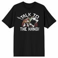 thumbnail image 5 of Voltron Talk To The Hand Men's Black T-Shirt Tee Shirt-X-Large, 5 of 7