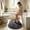 Gray, variant on Yardvibe Oval Cotton Bath Rug, 15.7" × 23.6", Machine Washable Extra Absorbent Soft Underfoot Bathrug, Perfect for Half Baths, Powder Rooms, Bathrooms (Mint Green)