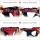 thumbnail image 5 of Arnés para perros NESTROAD, chaleco Oxford ajustable sin tirones, rojo XL, 5 of 8