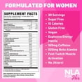 thumbnail image 5 of NLA for Her Uplift Pre-Workout (40 Servings) - Sour Candy - Provides Clean/Sustained Energy, Supports Athletic Performance, Helps Fast Twitch Muscle Fiber Activation, 5 of 7
