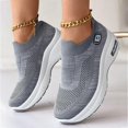 thumbnail image 4 of Women's Running Athletic Shoes Walking Comfortable Lightweight Casual Tennis  Gym Workout Shoes, 4 of 11