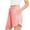 Red, variant on CBASIHI Womens Summer Gingham Shorts With Pockets- Lightweight Trendy Casual Beach Elastic Drawstring Waist Wide Leg Lounge Shorts Red Size S-3XL