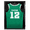 Black, variant on PENNZONI Jersey Frame Display Case, Acrylic Sports Jersey Frame Shadow box w/ Lock, Full Size, Walnut