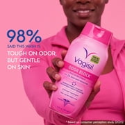 (3 pack) Vagisil Feminine Wash for Intimate Area Hygiene, Odor Block, Gynecologist Tested, Hypoallergenic, 12 fl oz,