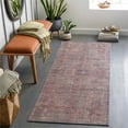 thumbnail image 2 of Surya Farrell FRL-2301 31x120" Runner Chenille Rug in Brick Red/Dark Blue, 2 of 9