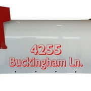 VWAQ Personalized Mailbox Decal Set
