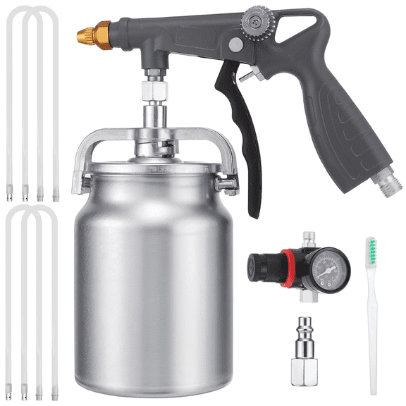 Beiled Undercoating Spray Gun Kit, Air Rust Proofing and Undercoating Gun with 20oz