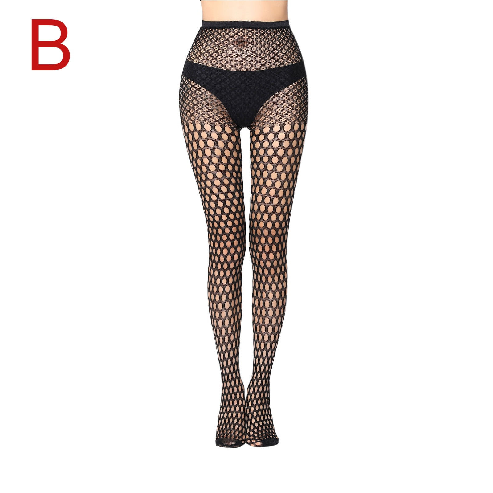 Chiccall Sexy Black Fishnet Tights,Sheer Patterned Tights Thigh-High  Stockings Lace Leggings Mesh Pantyhose Gifts for Women Her,on Clearance 