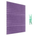 thumbnail image 2 of Happy Date Polyester Horizontal Mini Blinds Shades for Bedroom Kitchens Washroom Window No Tools Inside Installation 35.4"   W x 59.1" H, 2 of 15