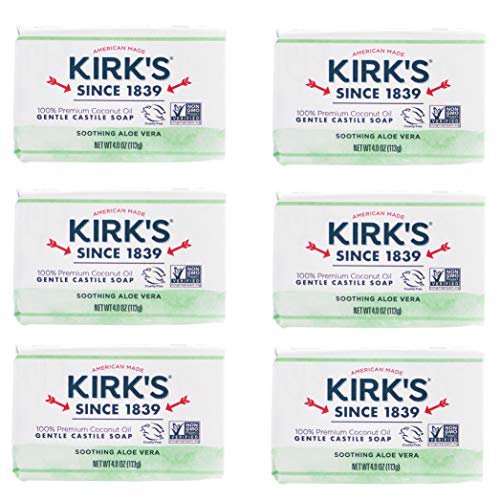 Kirk's Castile Bar Soap Clean Soap For Men, Women & Children Premium