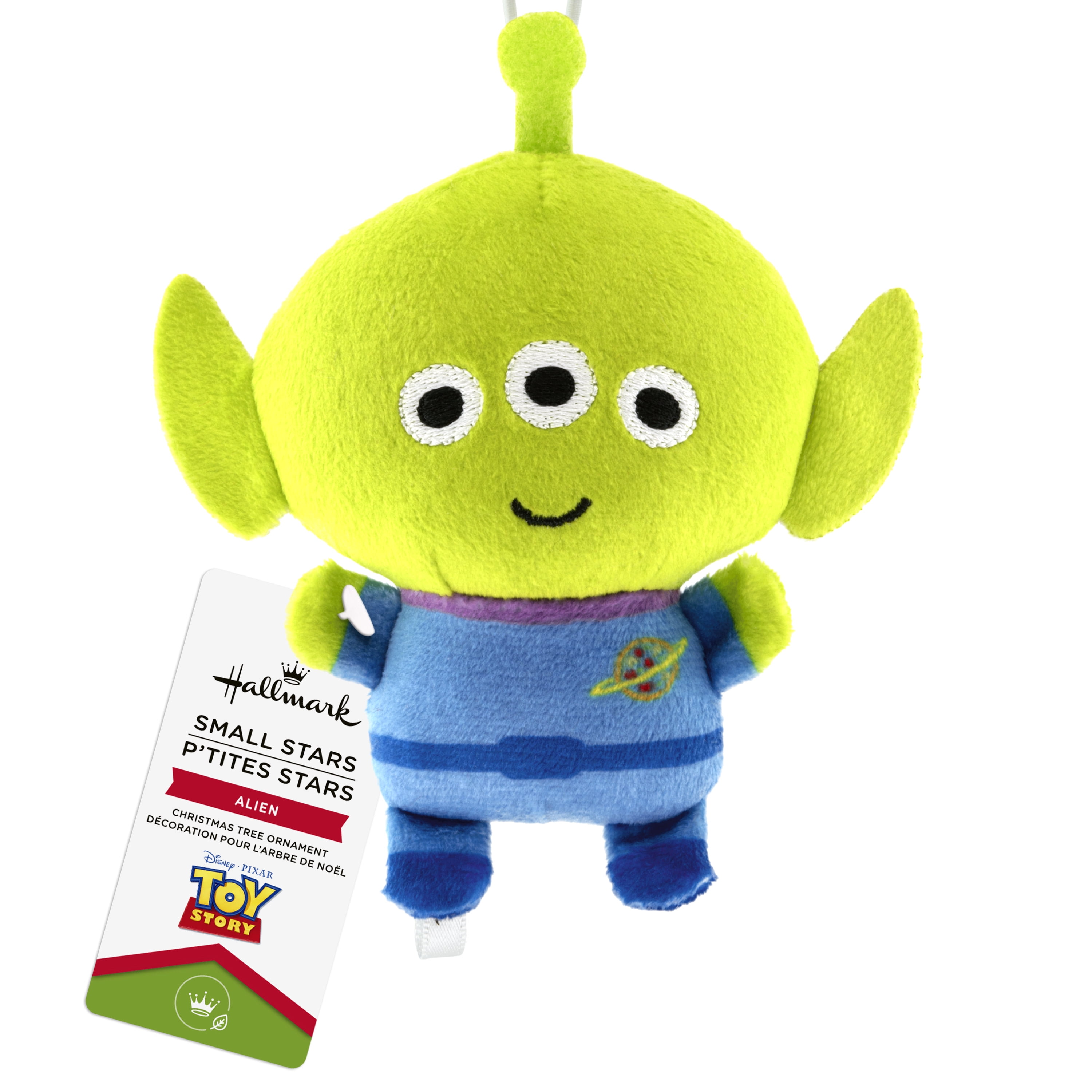Hallmark Ornament (Disney/Pixar Toy Story Alien, Fabric), 1 Count, 1 Count