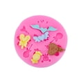 thumbnail image 4 of Ounissouiy Molde de Fondant portátil 9 rejilla antiadherente lindo hogar cocina dibujos animados azúcar caramelo gelatina pastel hornear molde Herramientas y accesorios para hornear, 4 of 6