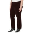 thumbnail image 5 of Buffalo David Bitton Women's Stretch Straight Leg Corduroy Pant (RED/14), 5 of 6