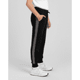 thumbnail image 5 of Real Essentials 3 Pack: Boys' Cotton Fleece Jogger Sweatpants - Active Athletic Youth Pants for Teens with Pockets, 5 of 6