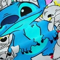 thumbnail image 3 of Stitch Bedding Duvet Cover, Anime Bedding Sets, 3D Printed Lightweight 3 Pieces Comforter Cover Sets with 1 Duvet Cover and 2 Pillow Pillowcases for Kids, 3 of 7