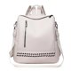 thumbnail image 1 of High Quality Solid Color Leather Backpack for Women Luxury Large Capacity Travel Backpacks Women BackPack Anti-theft School Bags, 1 of 1