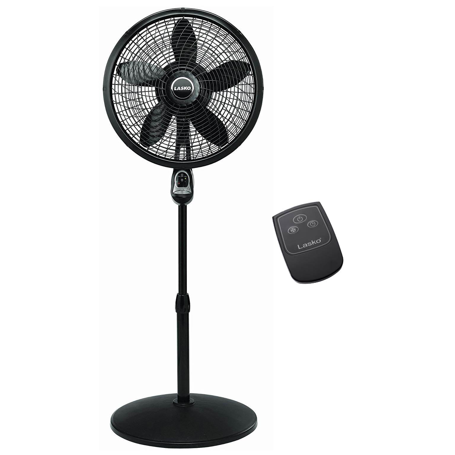 Lasko 18 Inch 3 Speed Oscillating Cyclone Pedestal Stand Floor Fan w