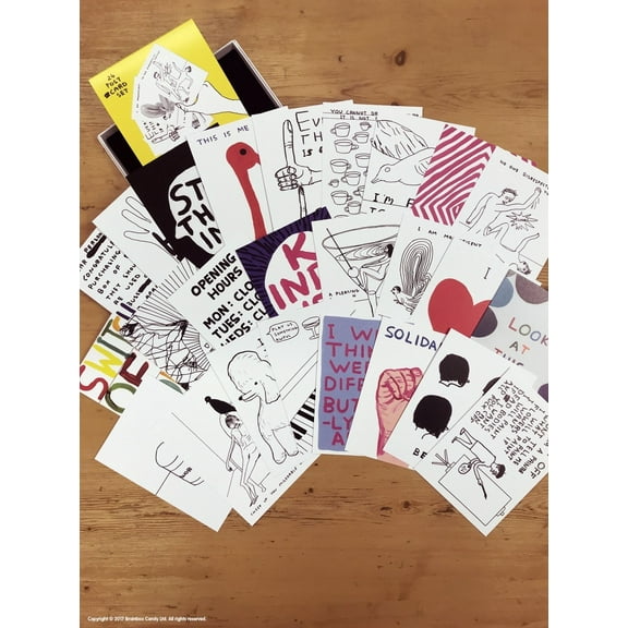 Postcards (Gift Boxed) - Funny Set of Postcards - 24 Designs (Set 1)