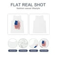 thumbnail image 3 of XCHQRTI Women's Plus 4th of July Tank Tops Graphic American Flag Sleeveless Shirts, 3 of 7