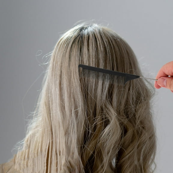 Uonlytech 12pcs Lightweight Rat Tail Comb Salon Comb Plastic for Hairdressing