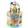 thumbnail image 3 of GUOOL 8 Function Wooden Animals Fruits Beads Metal Roller Coaster Educational Toy, 3 of 7