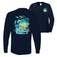 thumbnail image 1 of Classic Fresh Mahi Classic Nautical Fish Fishing Mens Long Sleeve Shirt, 1 of 1