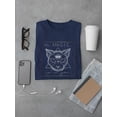 thumbnail image 3 of Mystical Cat I. T-Shirt Men -Jennifer Paxton Parker Designs, Male 4X-Large, 3 of 4