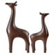 thumbnail image 1 of 2 estatuas de ciervo nórdico, artesanías de la suerte, esculturas de Feng Shui, figuras de animales Marrón, 1 of 9