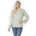 thumbnail image 2 of Simply Fashion Hoodie Kangaroo Pocket SweatShirts,L.SAGE,SMALL, 2 of 2