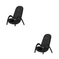 thumbnail image 4 of Sidaley inalámbrico en forma de silla de 10 W, soporte para teléfono móvil, base de estación ABS, dispositivos de carga rápida, altavoz Negro 2piezas, 4 of 5
