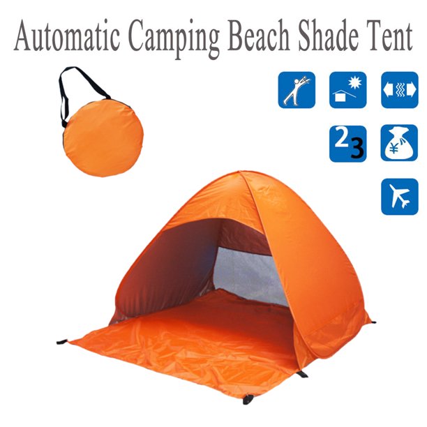 Portable Automatic SetUp Camping Beach Shade Tent Outdoor Uv