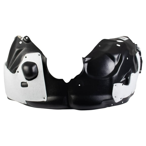 TRQ Front Right Inner Fender Liner Black Passenger Side Fits Select 2015-2018 Ford Edge FO1249175