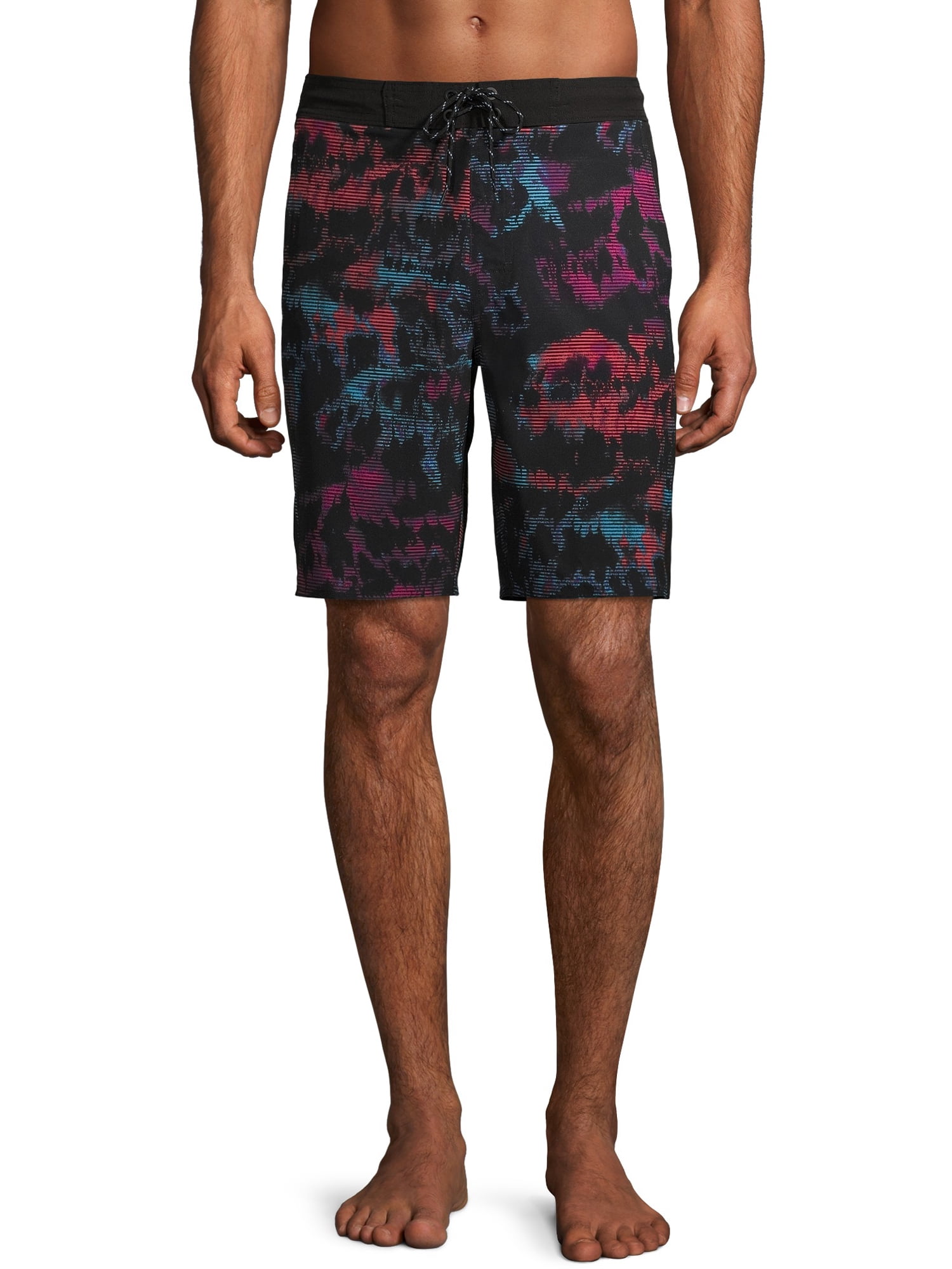 Trum Namii Boys Quick Dry Swim Trunks Pink Hot Air Balloon White Background Shorts