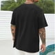 thumbnail image 5 of Camisetas de Manga Larga para Hombre Algodón Impresión Cuello Redondo Blusas de Moda Casual, 5 of 5