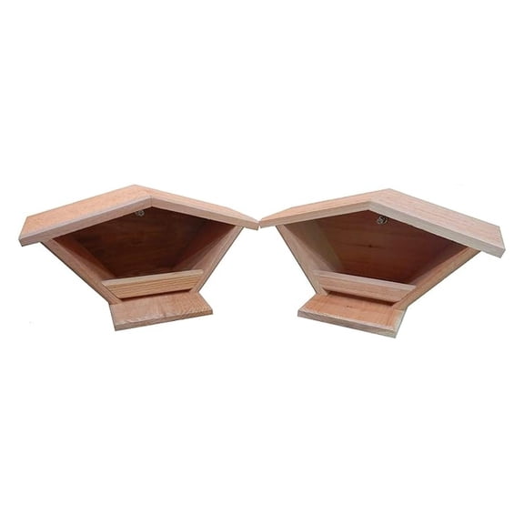 2 Cedar Dove Nesting Boxes
