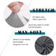 thumbnail image 5 of Fundas para sillas Grunge, 6 Piezas, elásticas, extraíbles, Lavables, Modernas, Fundas para sillas para Comedor, Fundas para decoración, Ramo, Boda, Hotel, Restaurante, 5 of 5