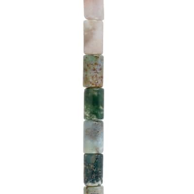 12 Pack: Fancy Jasper Tube Beads - 8mm by Bead Landing